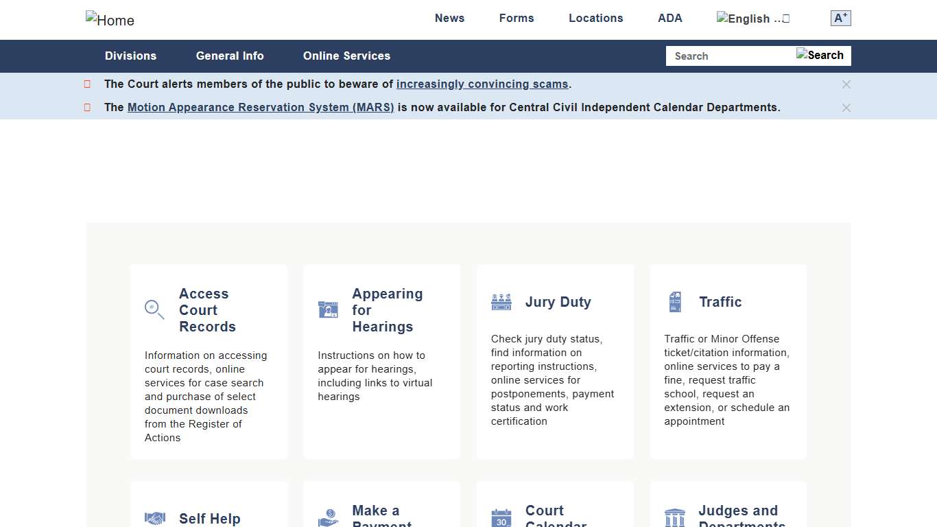 Home Superior Court of California - County of San Diego